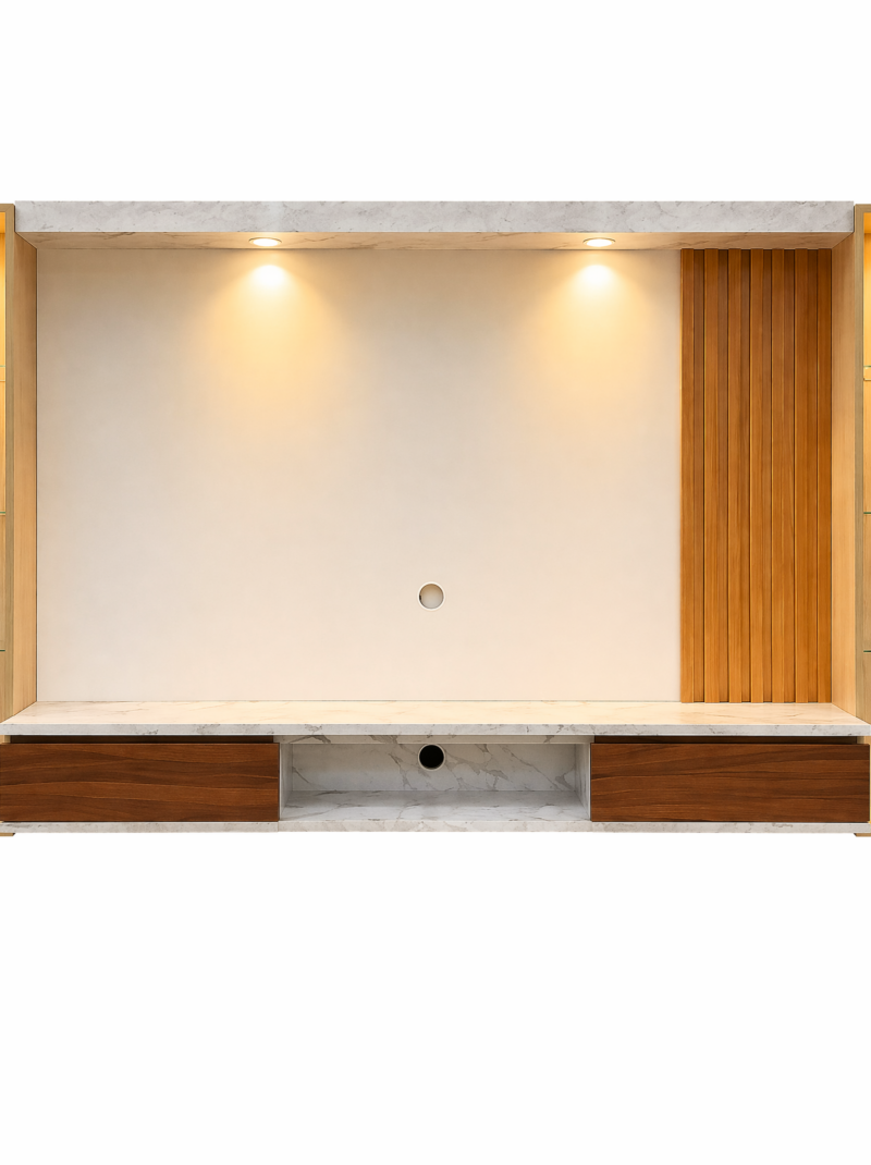 EE LIFE DESIGN  8FT FLOATING TV WALL CABINET / 8FT  WALL KABINET|FREE INSTALLATION