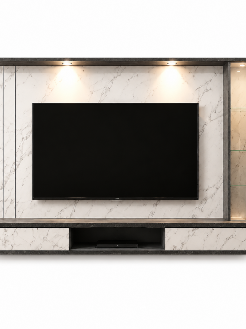 EE LIFE DESIGN -  7ft TV Cabinet |7Hanging Cabinet|FREE INSTALLATION