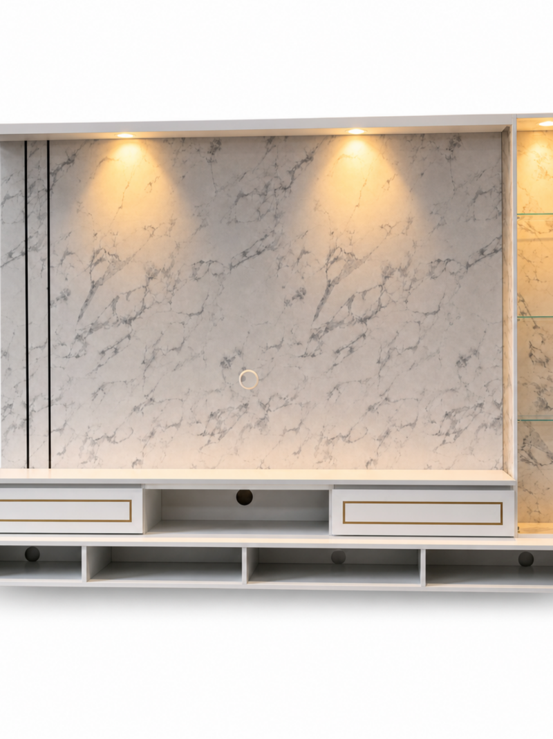 EE LIFE DESIGN -  7ft TV Cabinet |7Hanging Cabinet|FREE INSTALLATION