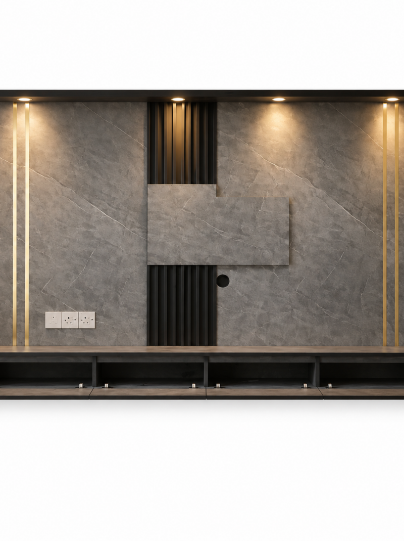 EE LIFE DESIGN -  7ft TV Cabinet |7Hanging Cabinet|FREE INSTALLATION
