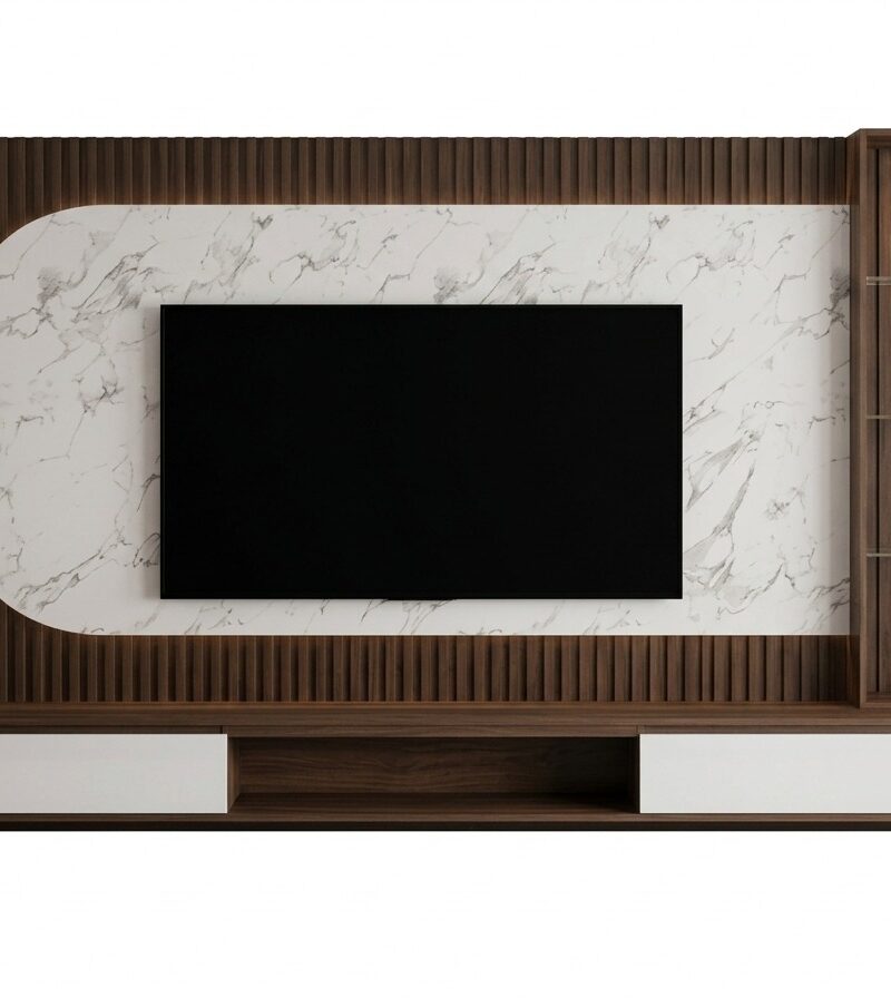 EE LIFE DESIGN  8FT FLOATING TV WALL CABINET / 8FT  WALL KABINET|FREE INSTALLATION